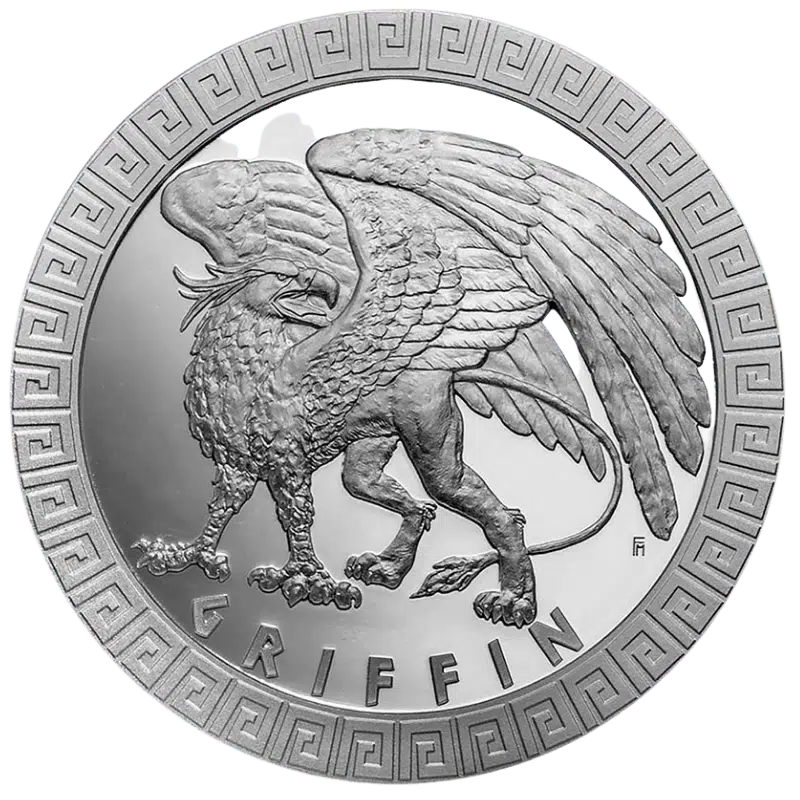 Czech Mythical Creatures - Griffin Silver Coin 1 Oz 2020