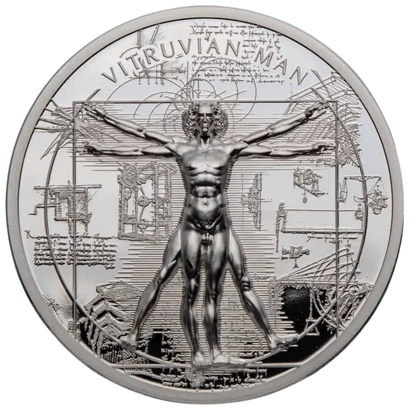 X-Ray - Vitruvian Man 1 Oz 2021