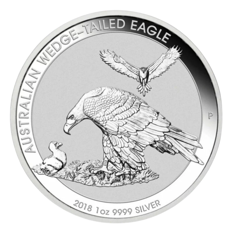 Australian Wedge - Tailed Eagle Silver Coin 1 Oz 2018