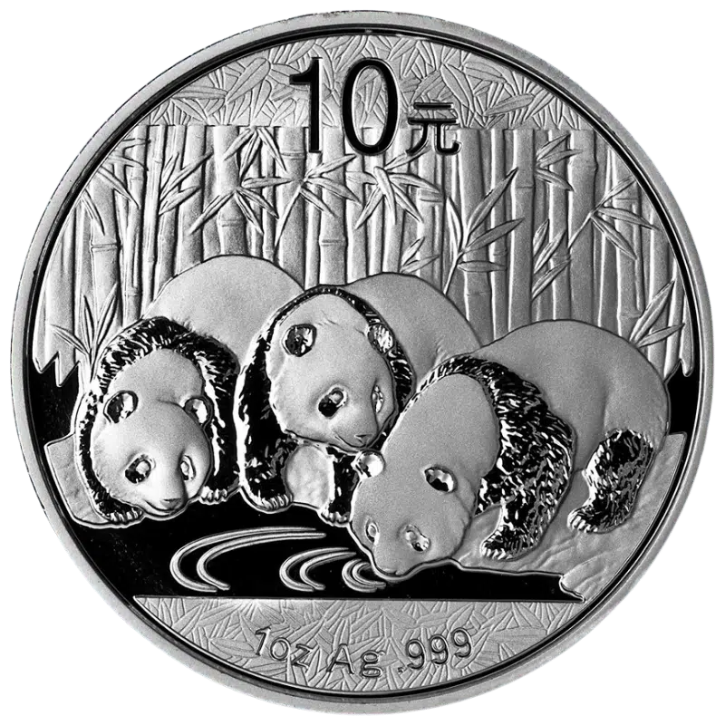 Chinese Panda Silver Coin 1 Oz 2013
