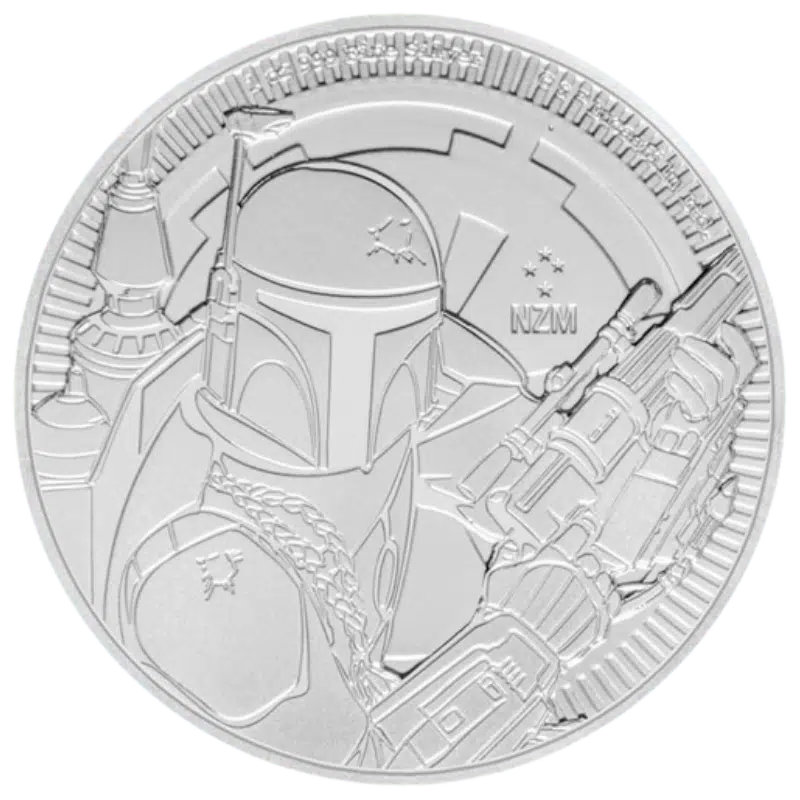 Star Wars - Boba Fett Silver Coin 1 Oz 2020