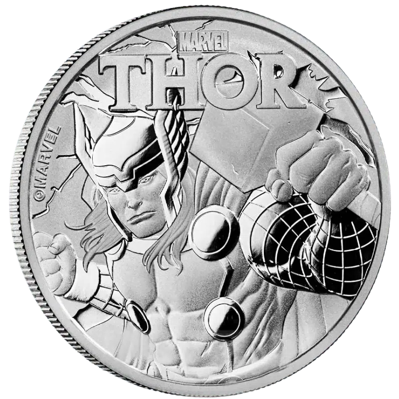 Marvel - Thor Silver Coin 1 Oz 2018