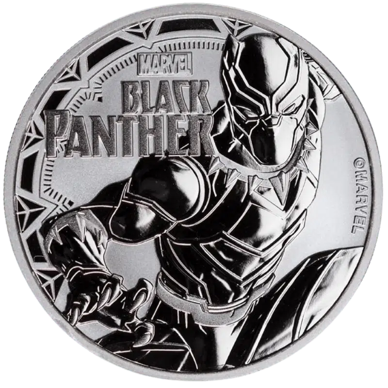 Marvel - Black Panther Silver Coin 1 Oz 2018