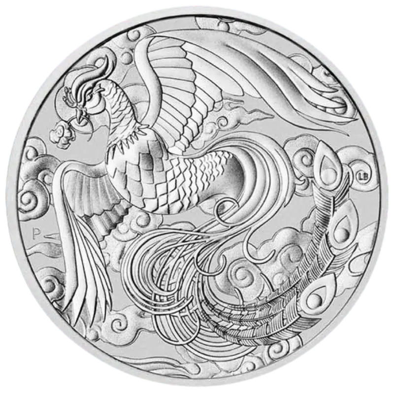 Chinese Myths And Legends - Phoenix Silver Coin 1 Oz 2022