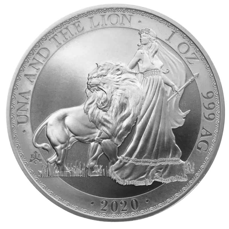 Una And The Lion Silver Coin 1 Oz 2020