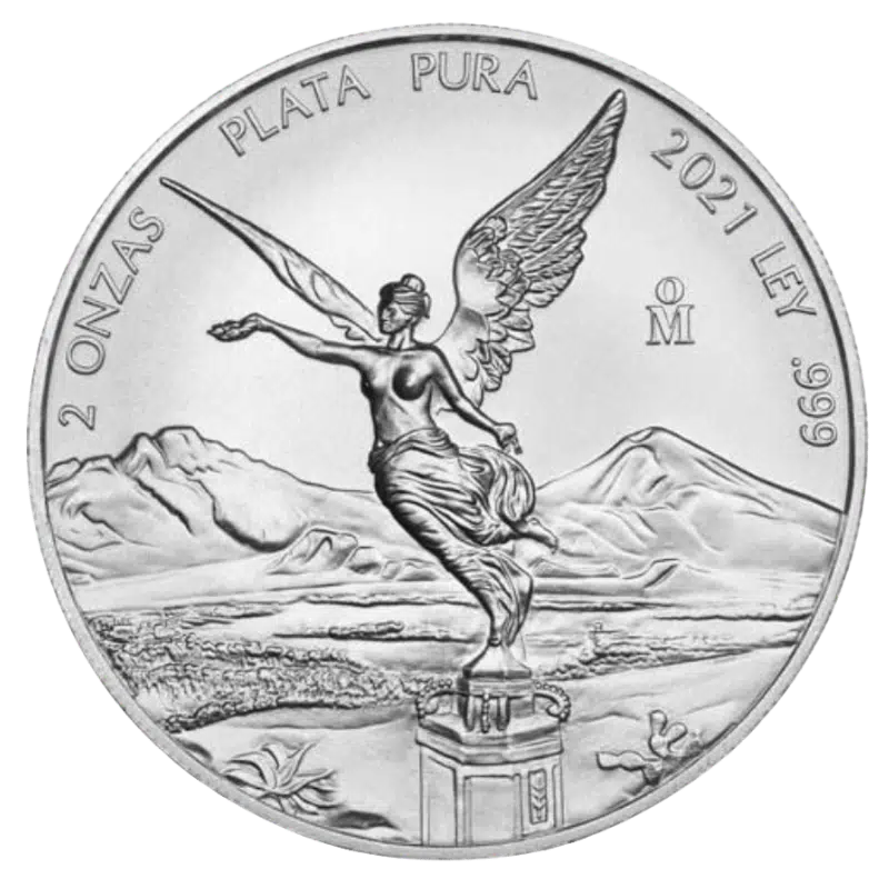 Libertad Silver Coin 2 Oz 2021
