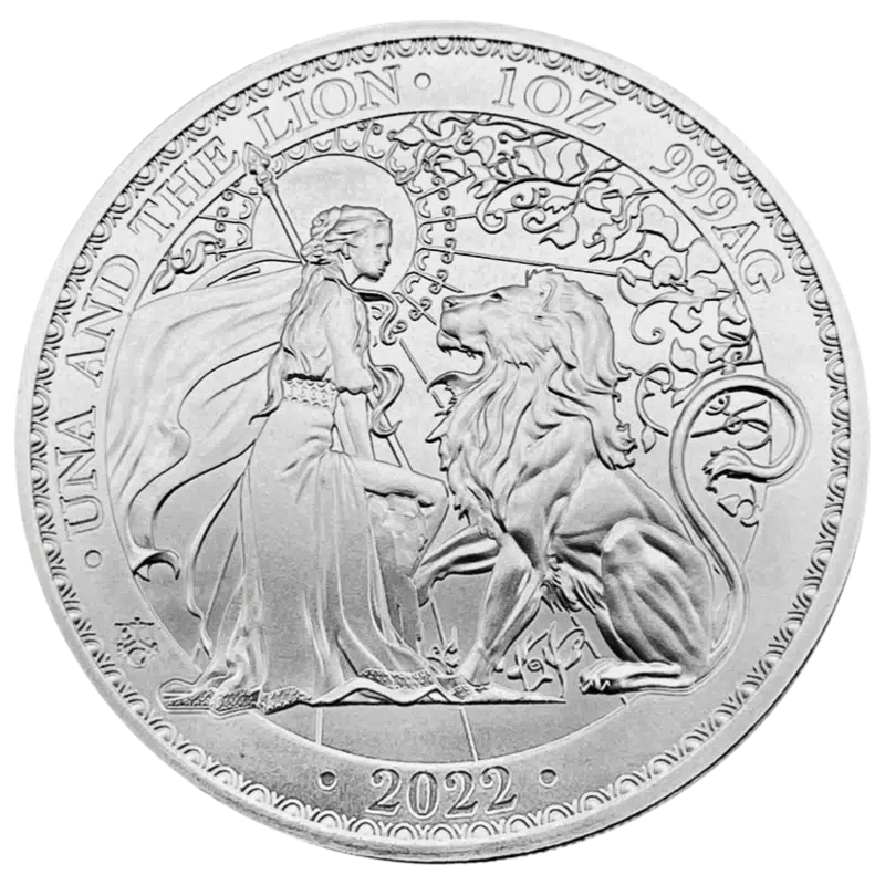 Una And The Lion Silver Coin 1 Oz 2022
