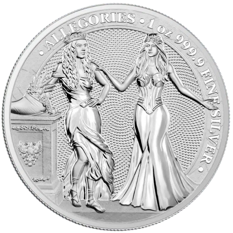 Allegories - Germania & Italia Silver Coin 1 Oz 2020