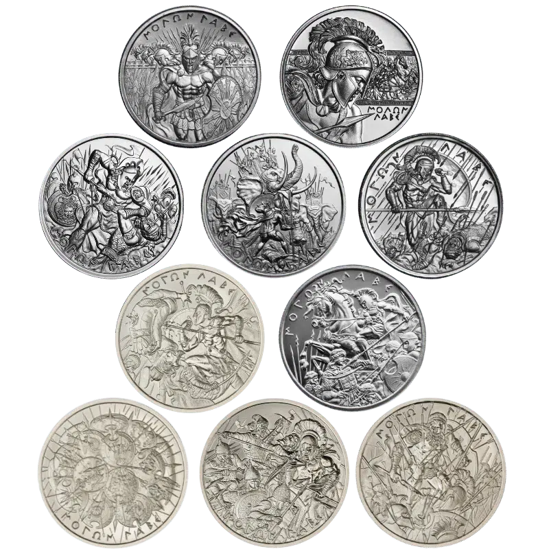 Molon Labe Series 10 x 2 Oz