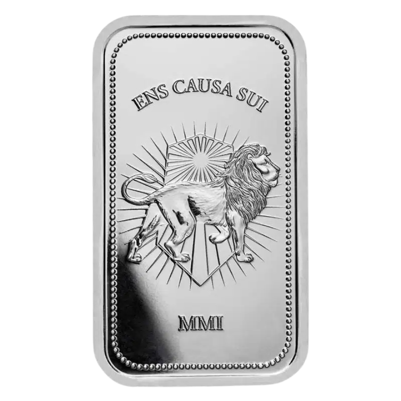 John Wick® Silver Continental Bar 10 Oz