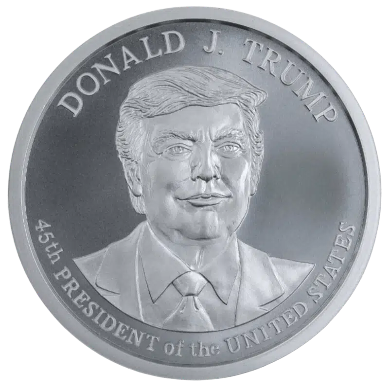 President Donald J. Trump Silver Coin 2 Oz