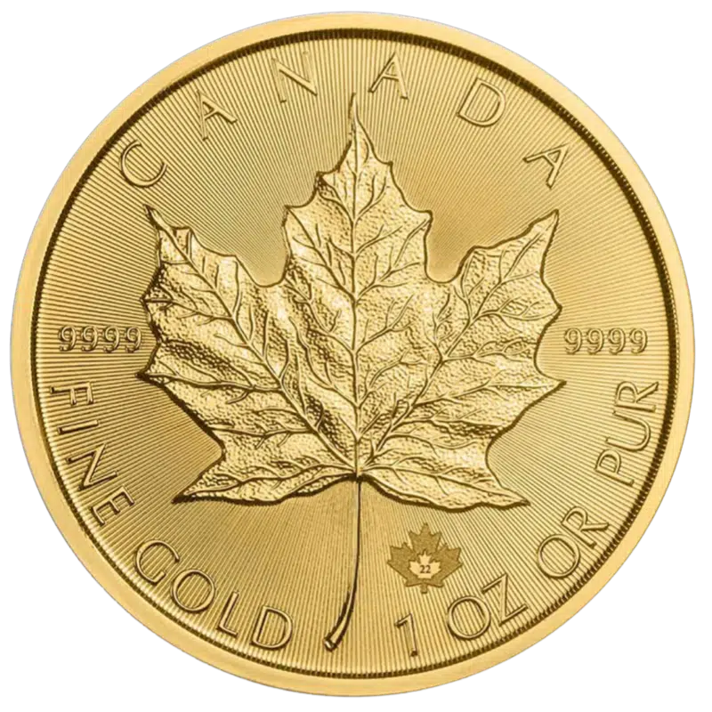 Canadian Maple Leaf Gold Coin 1 Oz
