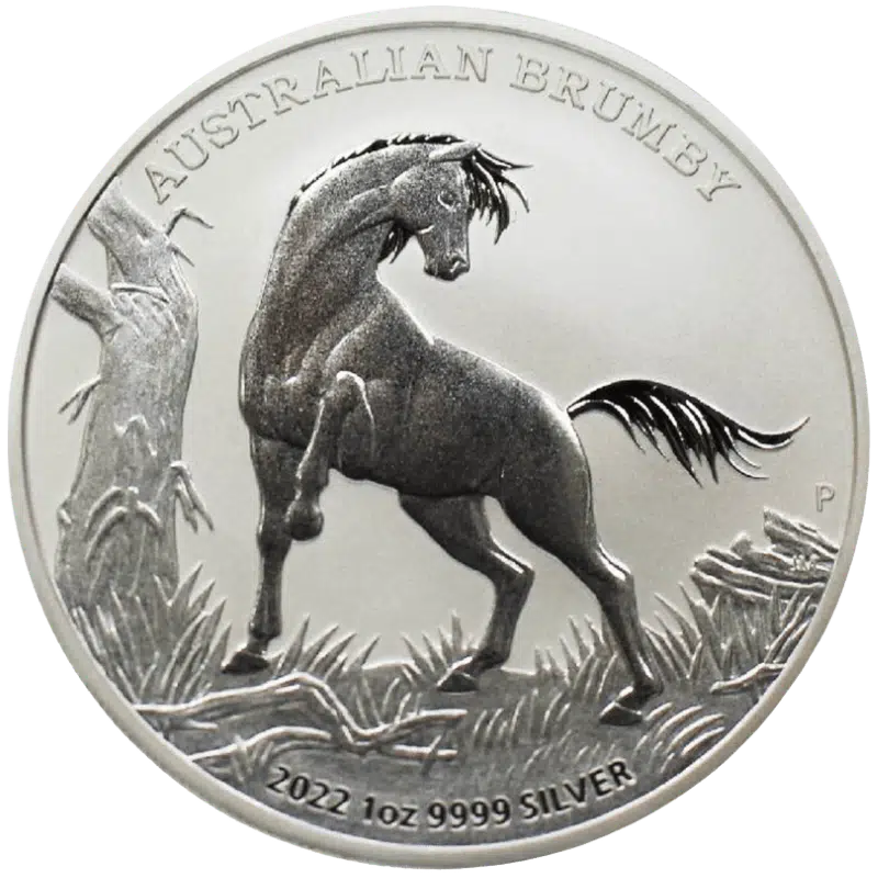Australian Brumby Silver Coin 1 Oz 2022