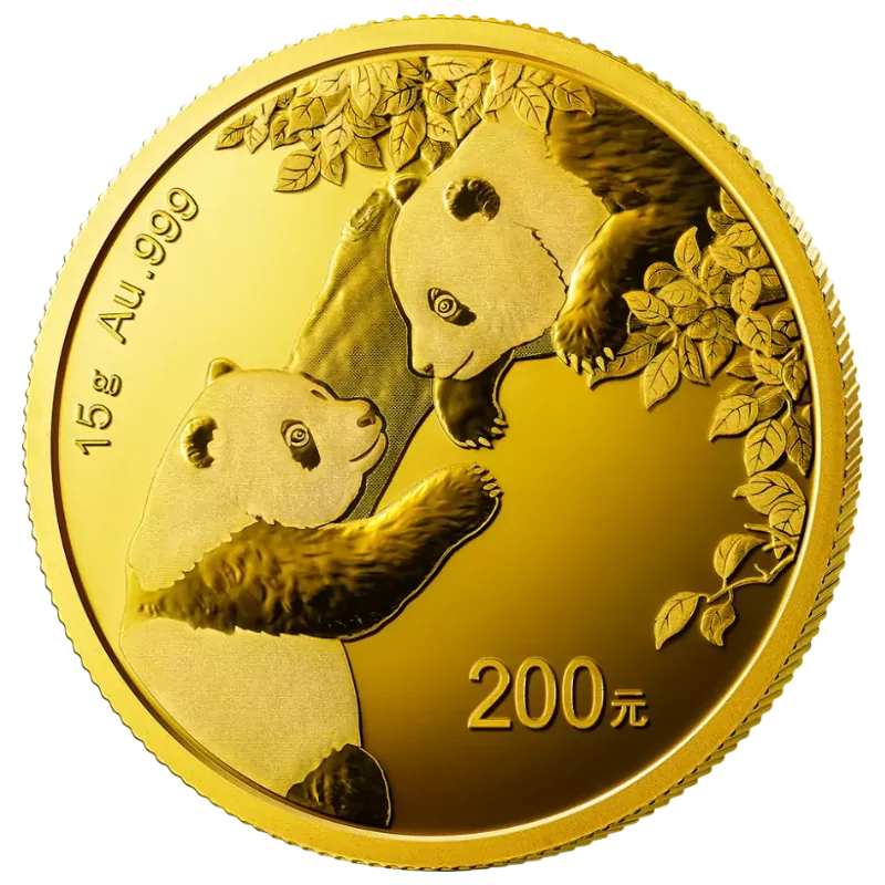 Chinese Panda Gold 15 Gram