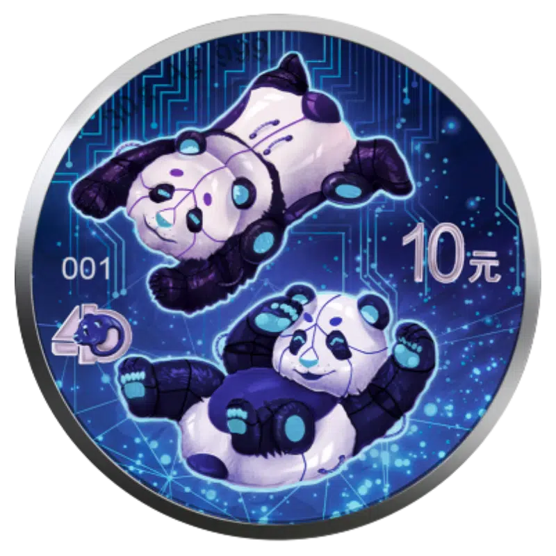 Artificial Intelligence - Panda Silver Coin 30 Gram 2022