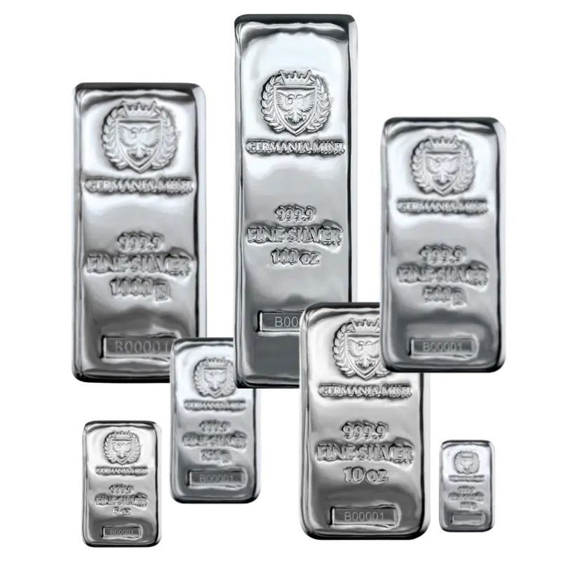 Germania Mint Silver Bar’s