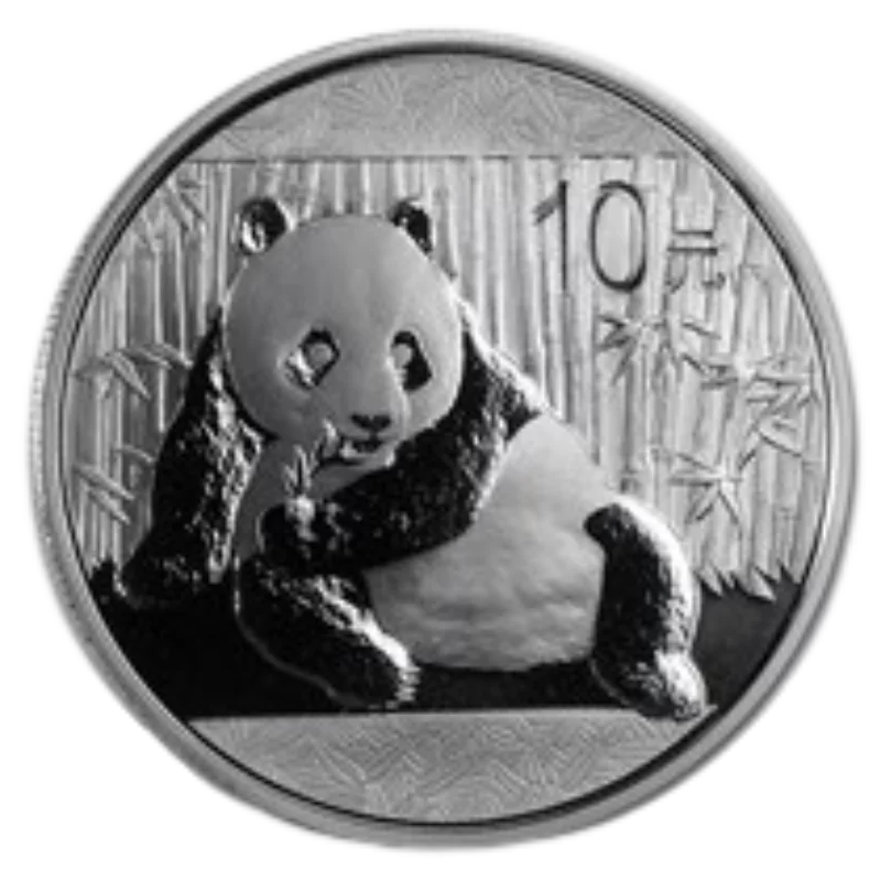 Chinese Panda Silver Coin 1 Oz 2015