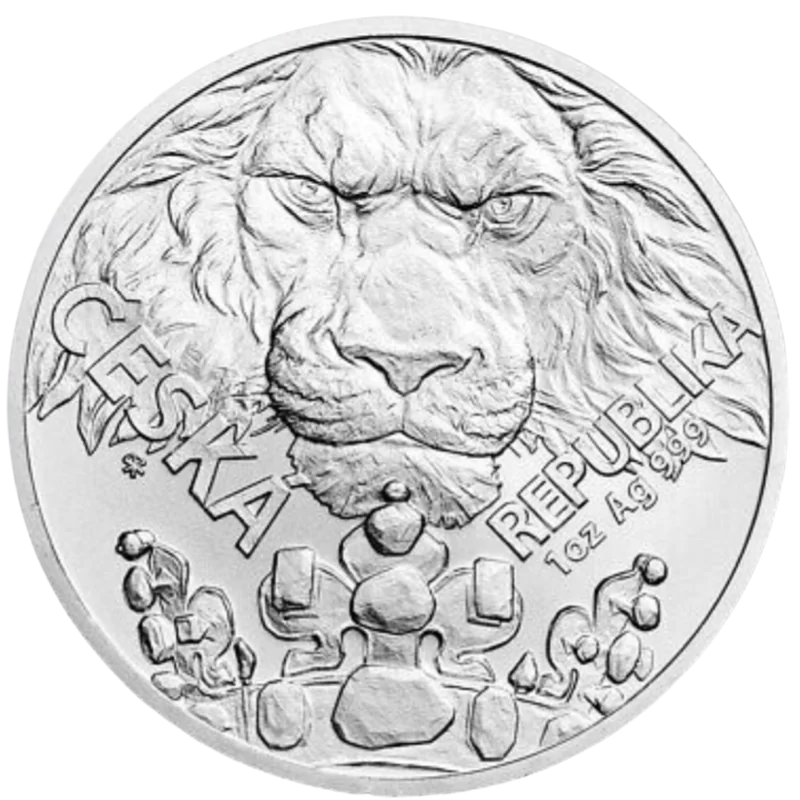 Czech Lion Silver Coin 1 Oz 2023