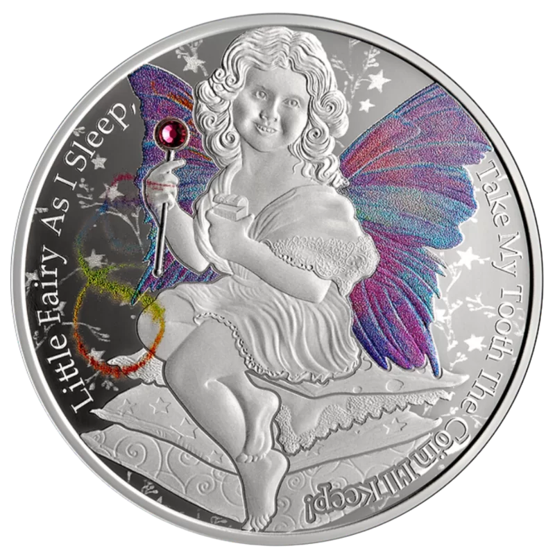 Tooth Fairy Silver Coin 1/2 Oz 2022