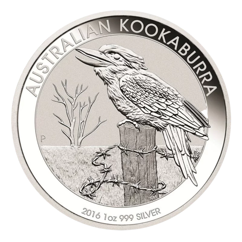Australian Kookaburra Silver Coin 1 Oz 2016