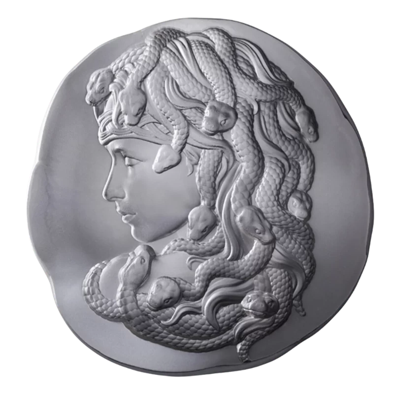 Sculptural Art Collection – Medusa Silver Bar 10 Oz