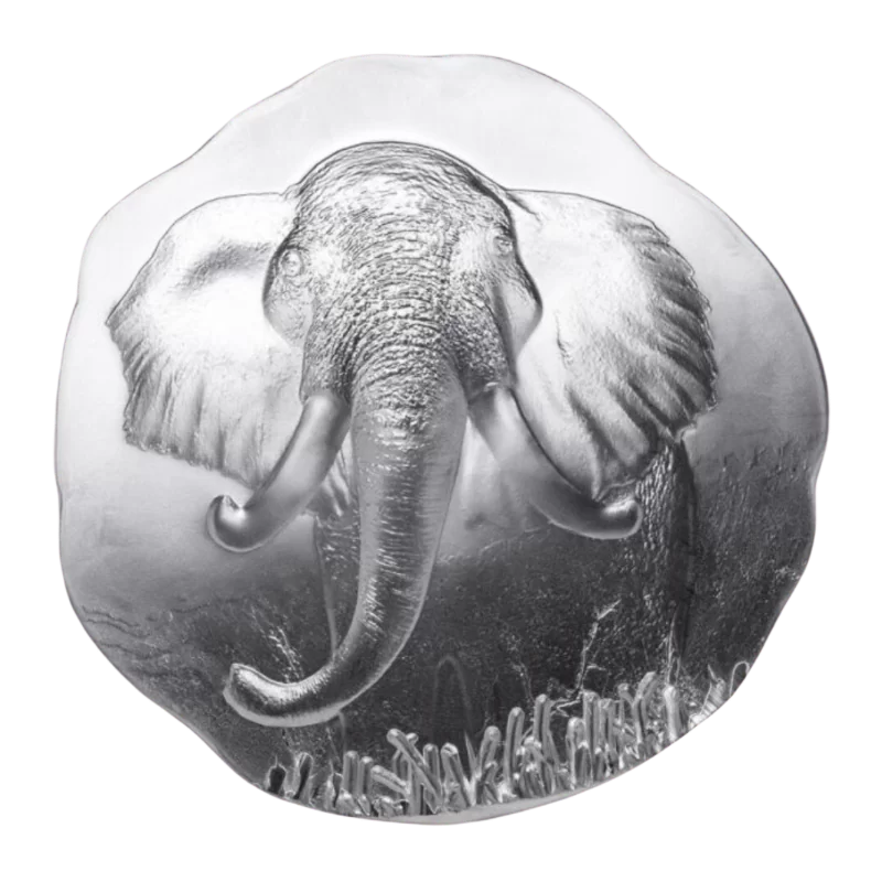 Sculptural Art Collection – Elephant Silver Bar 10 Oz