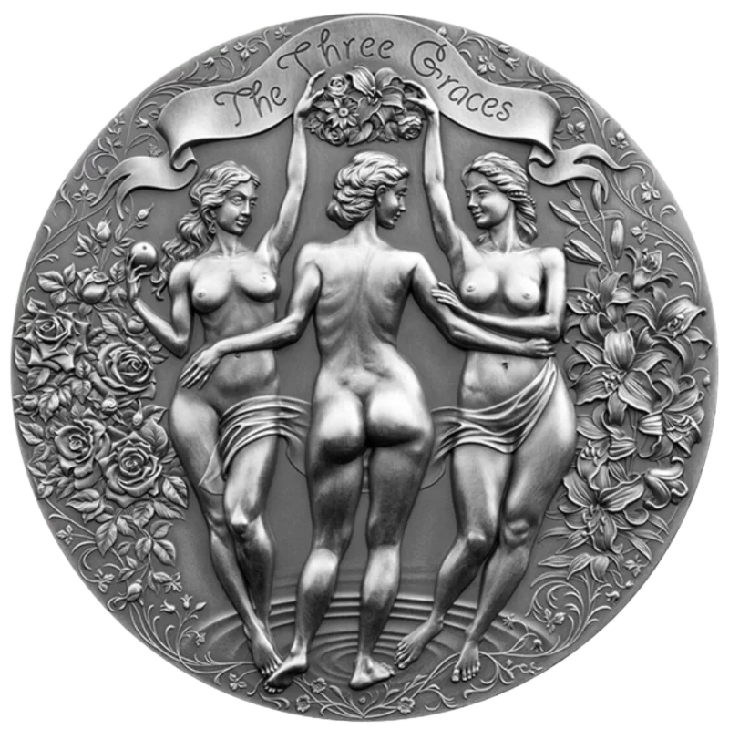 Celestial Beauty - Three Graces Silver Coin 1 Kilo 2022