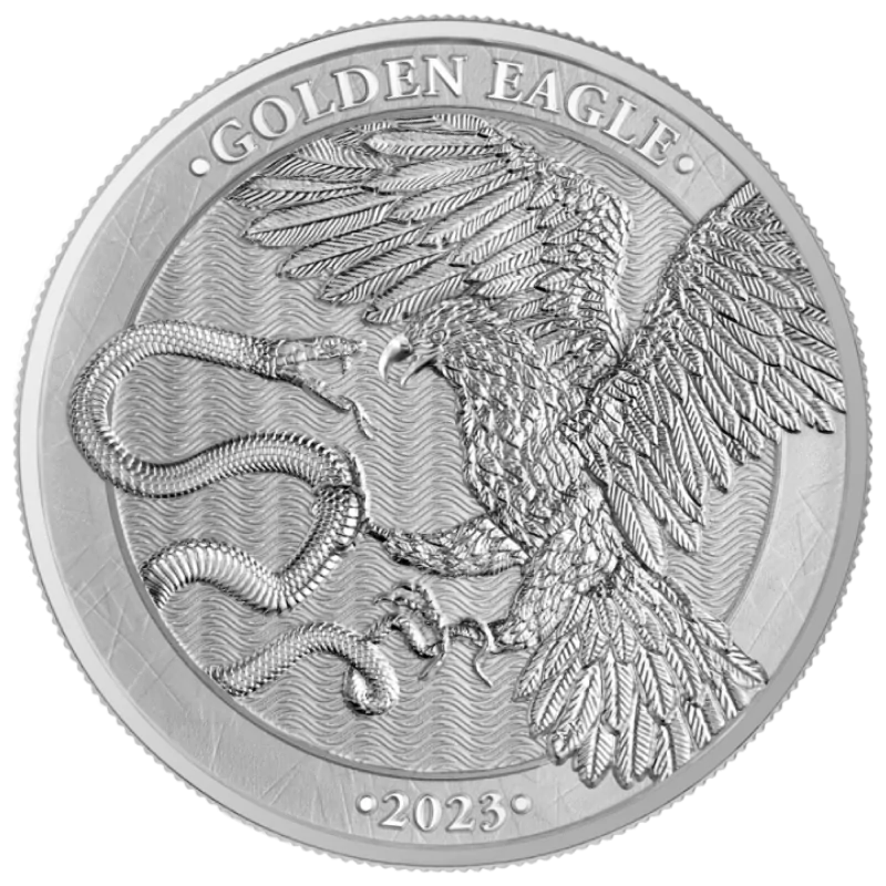 Malta Golden Eagle Silver Coin 1 Oz 2023