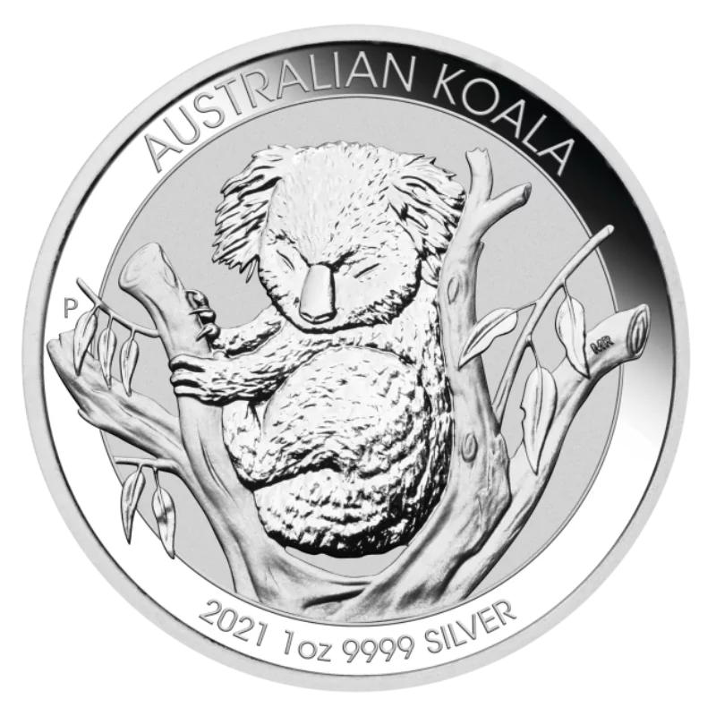 Australian Koala Silver Coin 1 Oz 2021