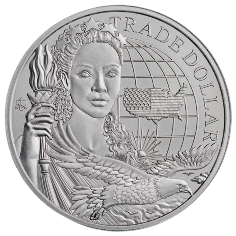 Trade Dollar - US Silver Coin 1 Oz 2023