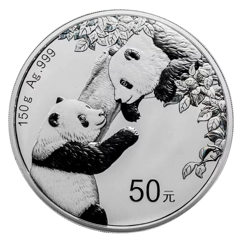 Chinese Panda Silver Coin 150 Gram 2023