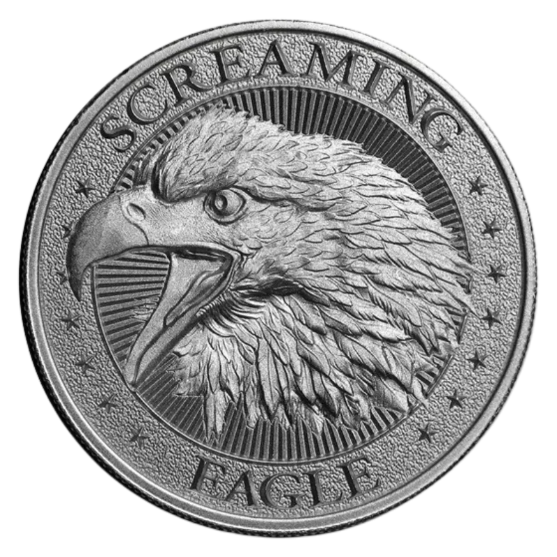 Screaming Eagle Silver Coin 2 Oz