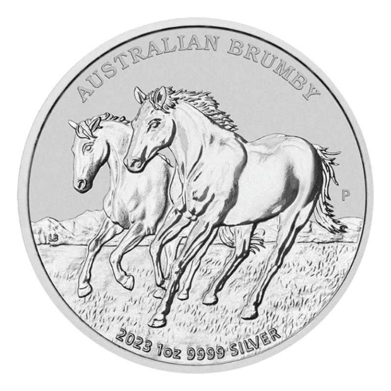 Australian Brumby Silver Coin 1 Oz 2023