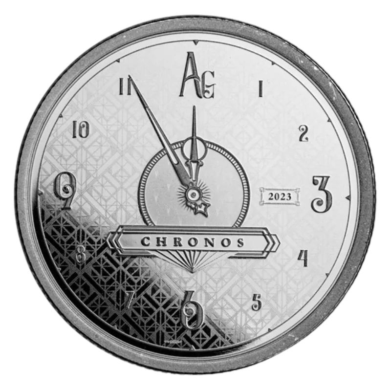 Chronos Niue Silver Coin Proof-like 1 Oz 2023