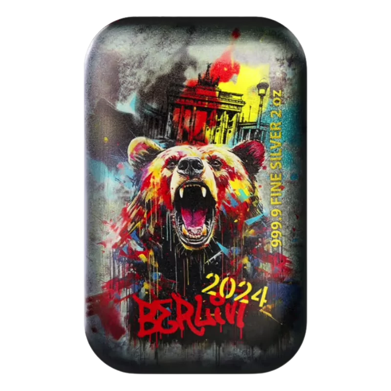 Bearlin Silver Cast Bar 2 Oz 2024