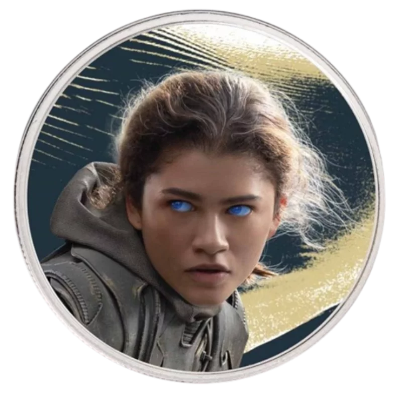 DUNE® 2 - Blue Eyes Chani Silver Color Coin 1 Oz 2024