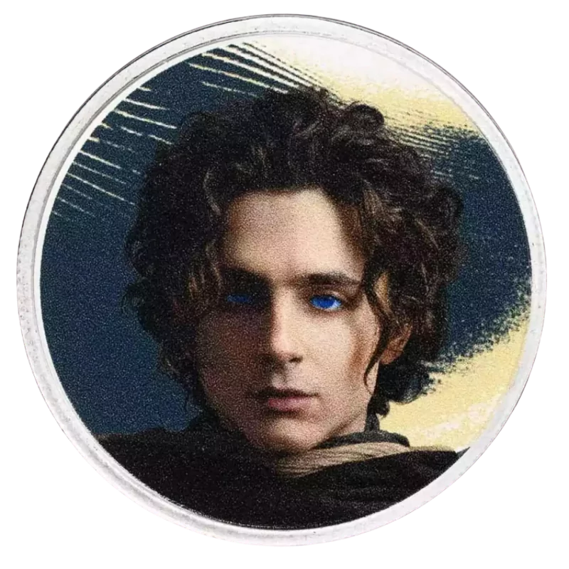 DUNE® 2 - Blue Eyes Paul Silver Color Coin 1 Oz 2024