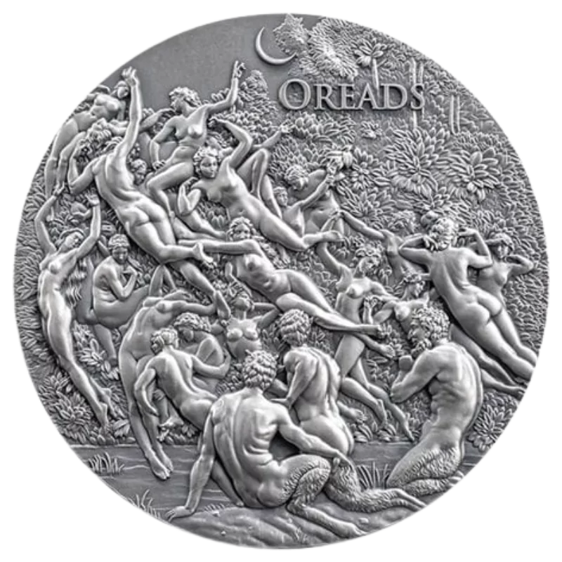 Celestial Beauty - The Oreads Silver Coin 5 Oz 2023