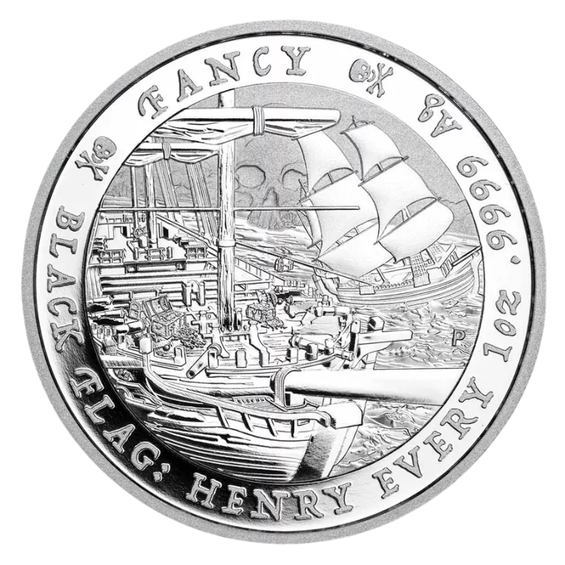 Black Flag - The Fancy Silver Coin 1 Oz 2023