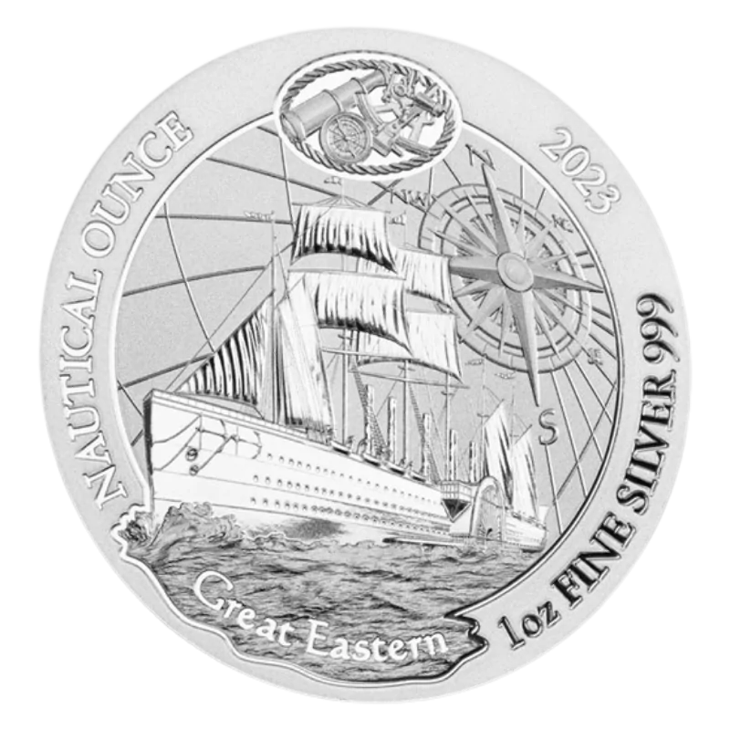 Nautical Ounce - Great Eastern Silver Coin 1 Oz 2023