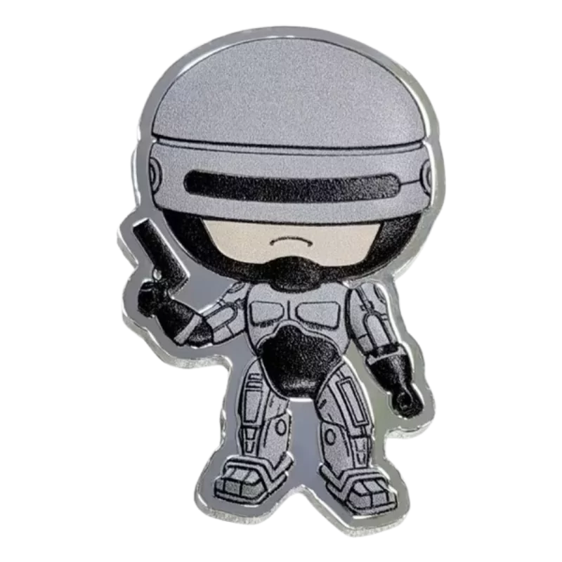 Fiji Robocop Silver Bar 1 Oz 2024