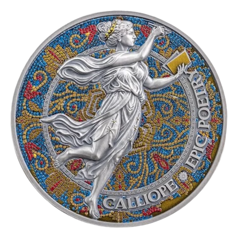 Nine Muses - Calliope Silver Coin 2 Oz 2024
