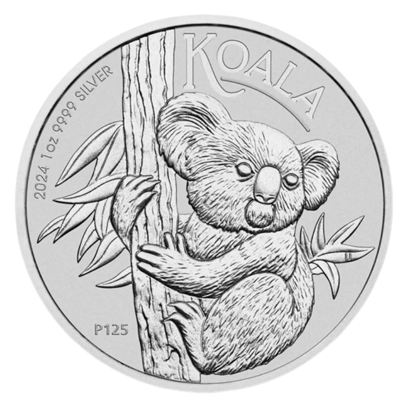 Australian Koala Silver Coin 1 Oz 2024