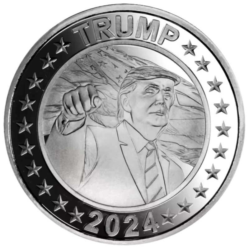 Donald J. Trump Silver Coin 1 Oz 2024