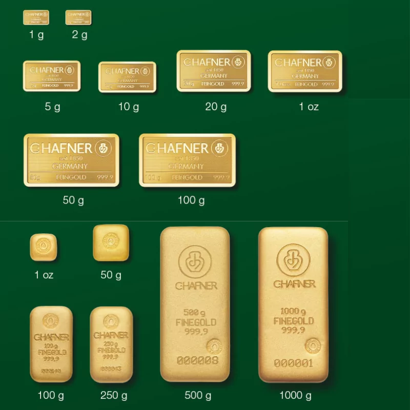 C.HAFNER Gold Bars