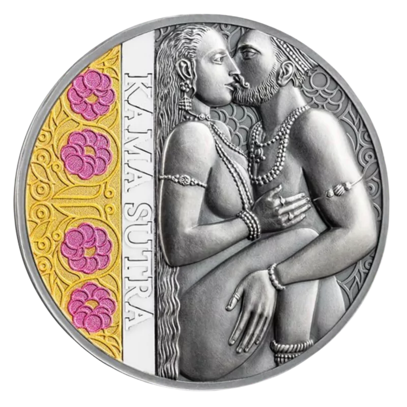 Moments of Love - Kama Sutra I Silver Coin 1 Oz 2025