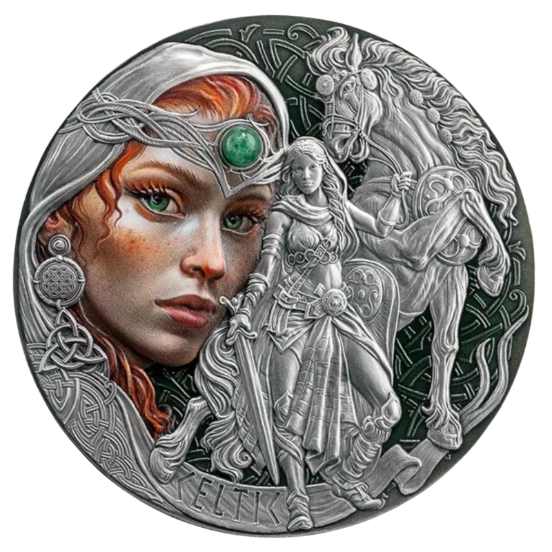 Femina Bellator – Celtic Silver Coin 2 Oz 2025