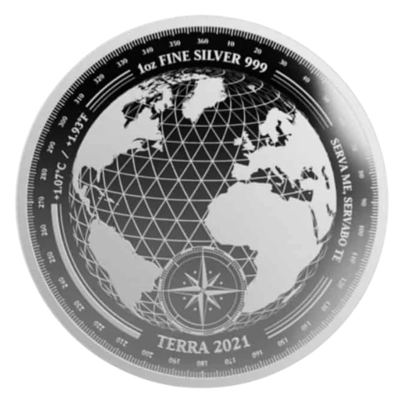 Tokelau Terra Silver Coin 1 Oz 2021