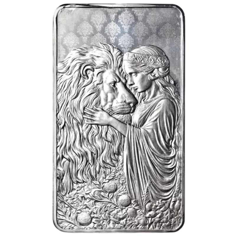 Una and The Lion Classic Silver Bar 10 Oz 2024