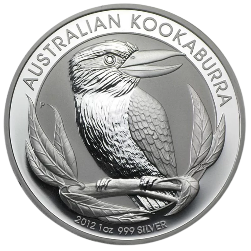 Australian Kookaburra Silver Coin BU 1 Oz 2012